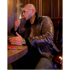 Cobra Andrew Tate Shearling Leather Jacket